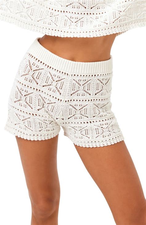 Crochet Cover Up Shorts