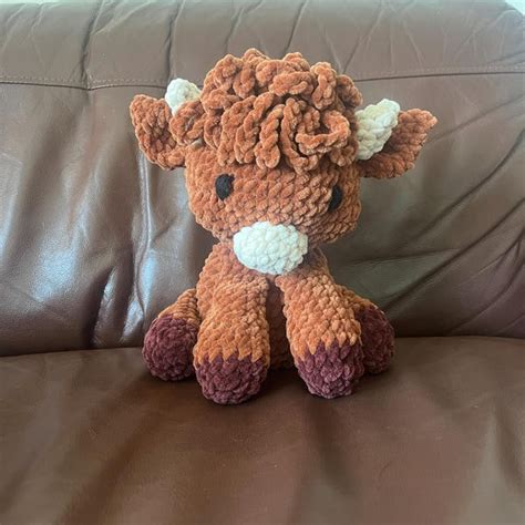 Crochet Cow For Sale