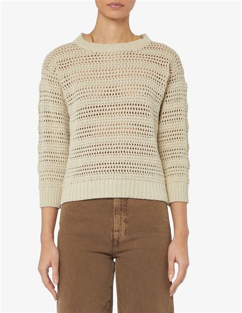 Crochet Crewneck Sweater