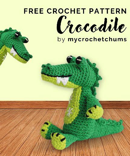 Crochet Crocodile Pattern Free