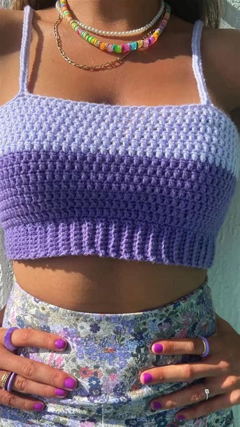 Crochet Cropped Top