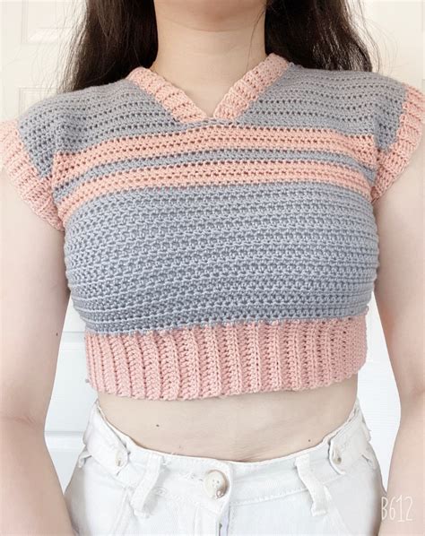 Crochet Cropped Vest