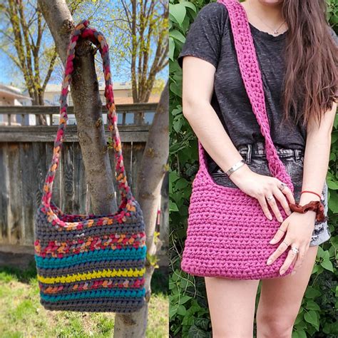 Crochet Cross Body Bag