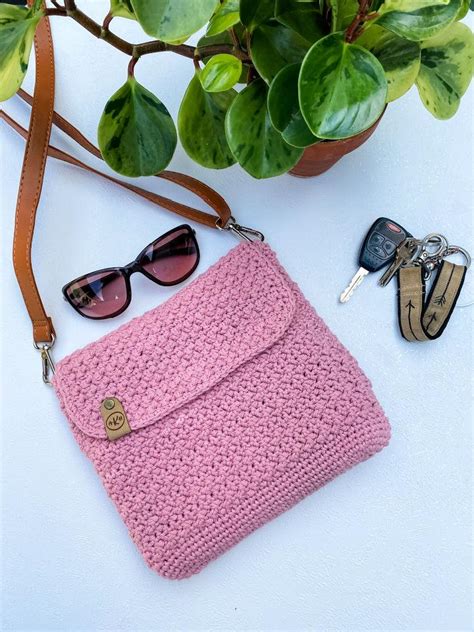 Crochet Crossbody Purse