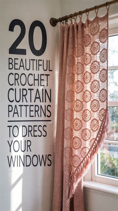 Crochet Curtain Design