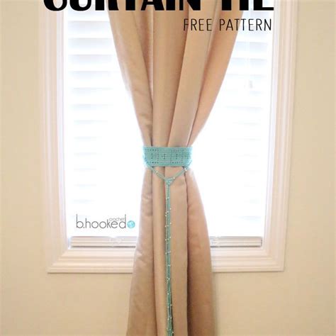 Crochet Curtain Tie Backs Free Pattern