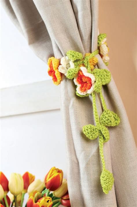 Crochet Curtain Ties
