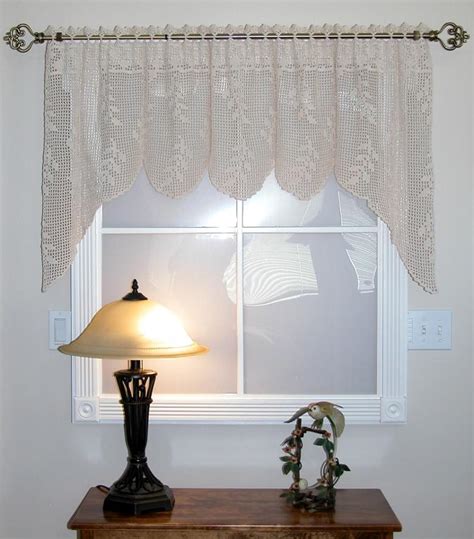 Crochet Curtain Valance