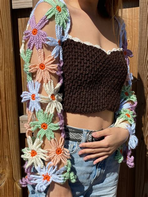 Crochet Daisy Top