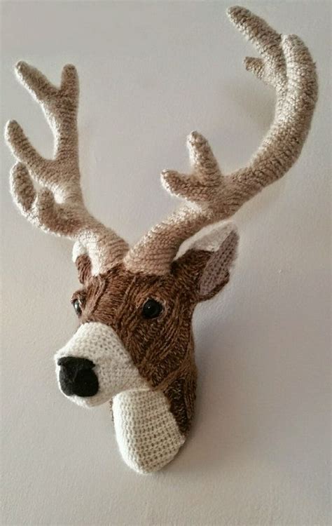 Crochet Deer Head