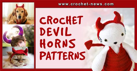 Crochet Devil Horns