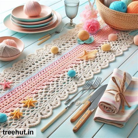 Crochet Dining Table Runner