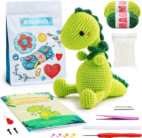 Crochet Dinosaur Kit