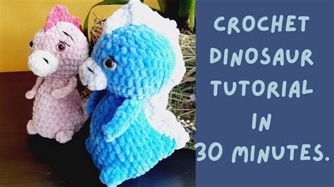 Crochet Dinosaur Tutorial