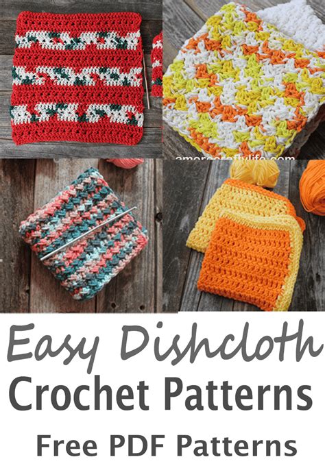 Crochet Dishcloth Patterns For Beginners