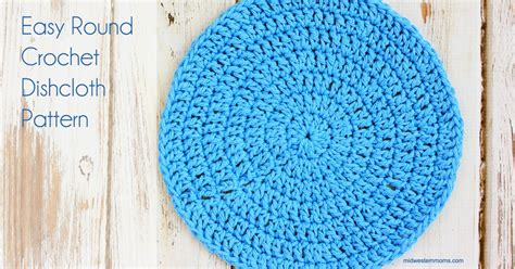 Crochet Dishcloth Round