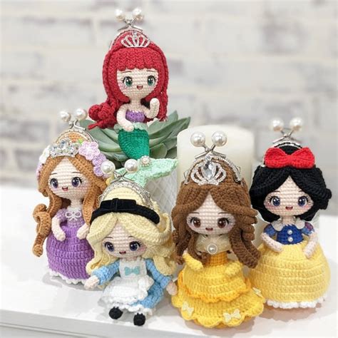 Crochet Disney Princess Purse
