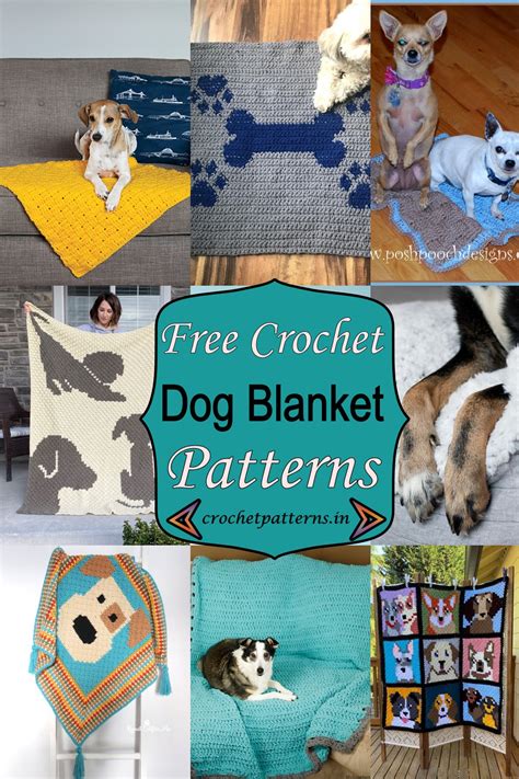 Crochet Dog Blanket Patterns Free