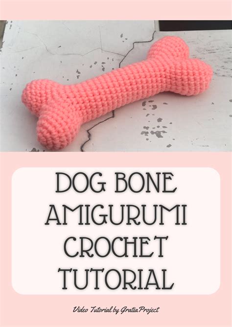 Crochet Dog Bone
