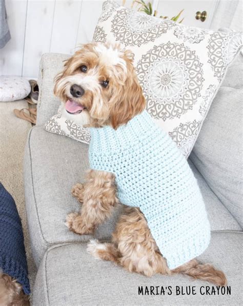 Crochet Dog Sweater Free