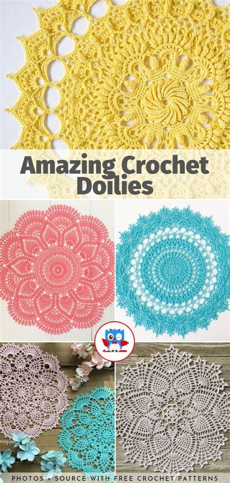 Crochet Doilies Patterns Free Pinterest