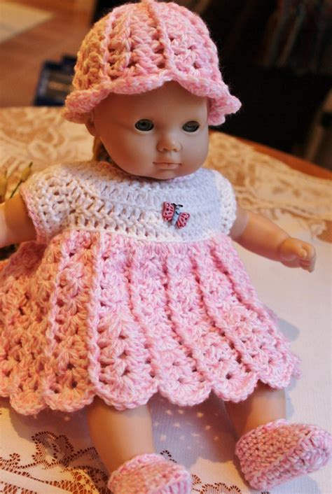 Crochet Doll Dress Patterns
