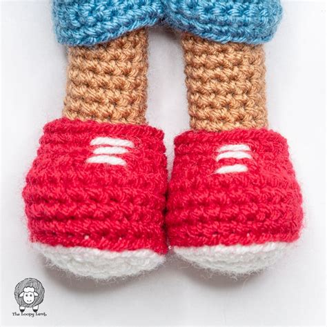 Crochet Doll Shoes Pattern Free