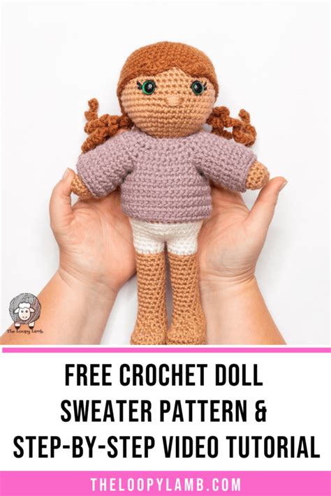 Crochet Doll Sweater