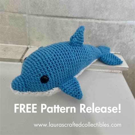 Crochet Dolphin Free Pattern