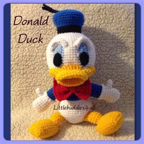 Crochet Donald Duck