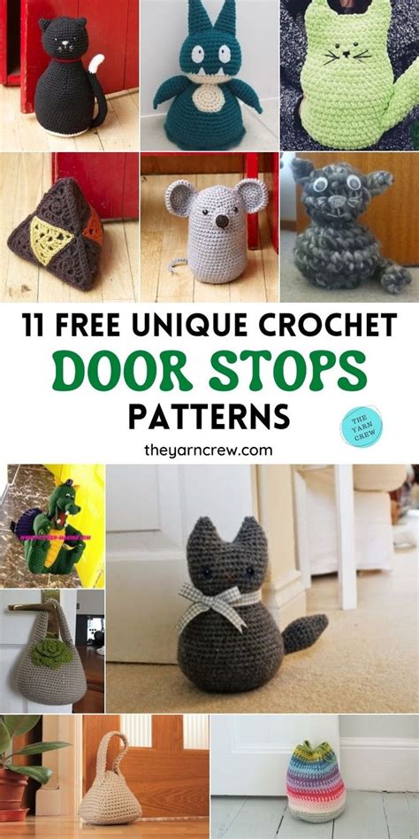 Crochet Doorstop Free Pattern