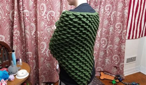 Crochet Dragon Scale