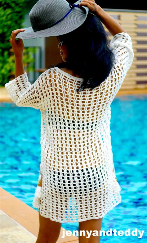 Crochet Dress Swim Cover Up