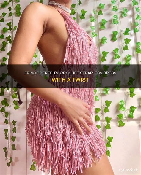 Crochet Dress With Fringe