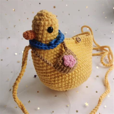 Crochet Duck Bag