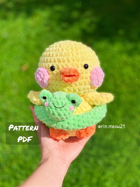 Crochet Duck Plush