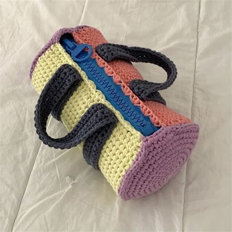 Crochet Duffle Bag