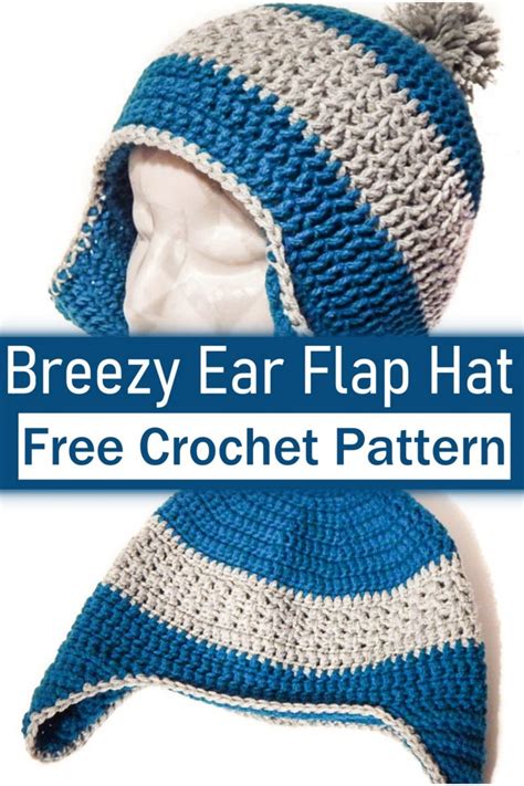 Crochet Ear Flap Hat Free Pattern