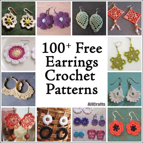Crochet Earring Patterns Free
