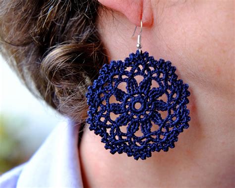 Crochet Earrings Tutorial