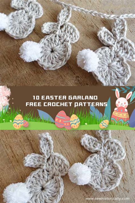 Crochet Easter Garland