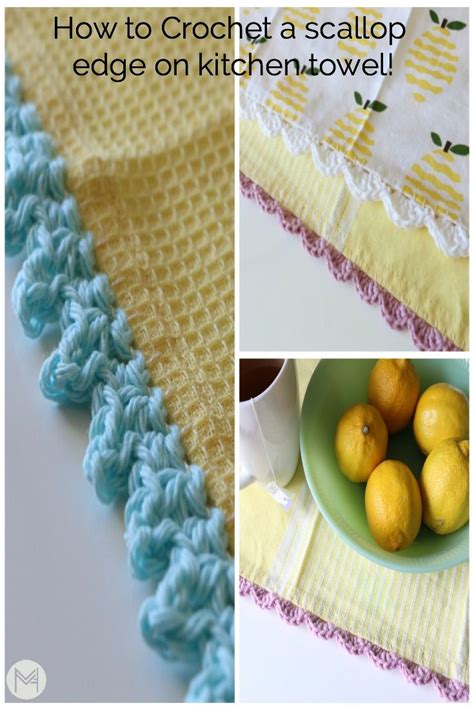 Crochet Edge Towel
