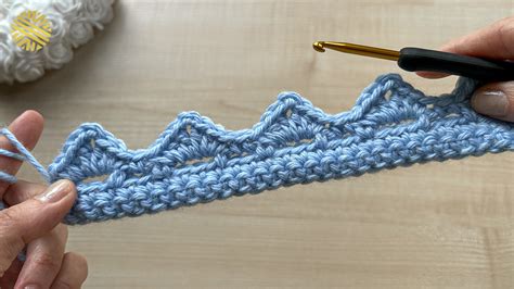 Crochet Edges For Scarves