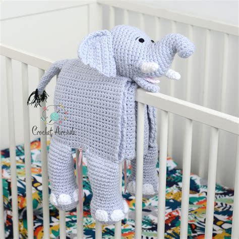 Crochet Elephant Blanket Free Pattern