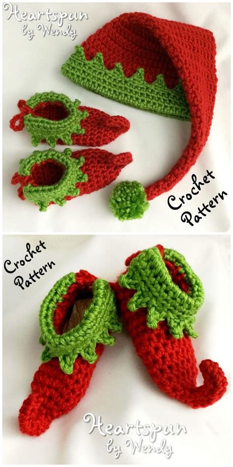 Crochet Elf Slippers