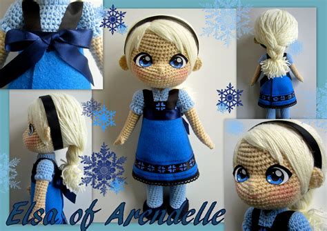 Crochet Elsa Doll