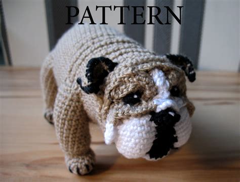 Crochet English Bulldog