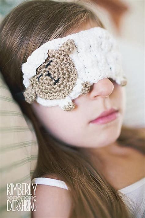 Crochet Eye Mask