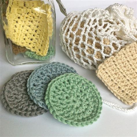 Crochet Face Scrubbies