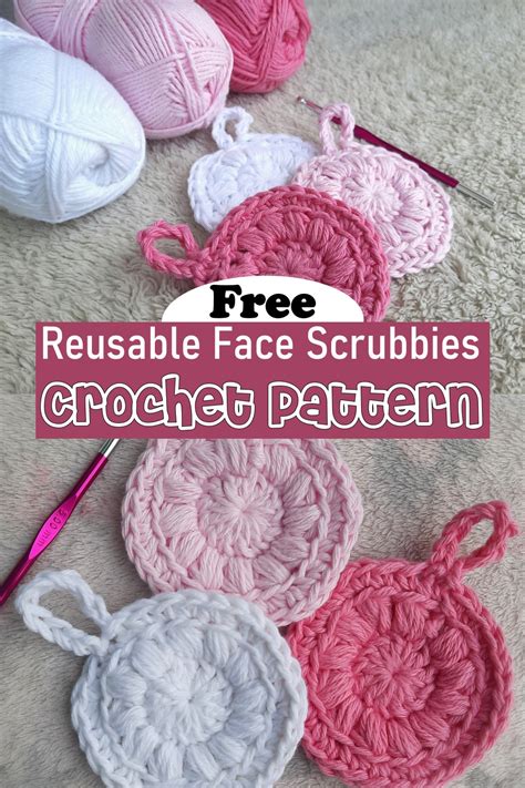 Crochet Face Scrubbies Patterns